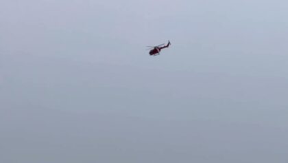 BO 105 in 1:5 mit JetCat Power im Kunstflug