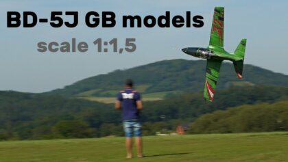Bede BD-5J GB models | 3,5m giant scale jet turbine