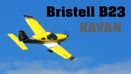 Bristell B23 KAVAN | EPO scale RC airplane | 4K