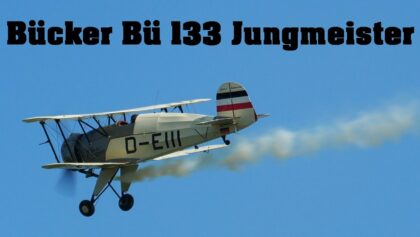 Bücker Bü 133 Jungmeister | AEROBATICS | Pardubice Airshow 2023