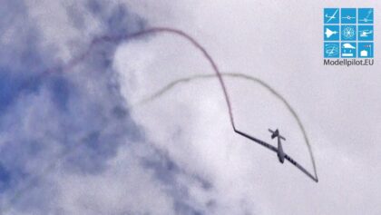 CIRRUS-K RC SCALE GLIDER AEROBATIC SMOKE FLIGHT MARKUS JANZER MULTIPLEX