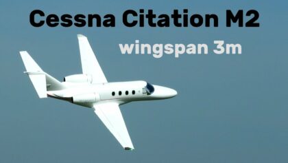 Cessna Citation M2 | 3m giant EDF RC airplane |