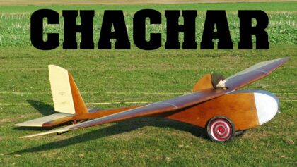 Chachar | giant scale RC glider | 4K | Hat