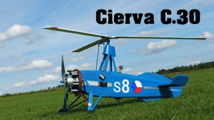 Cierva C.30 | RC autogyro | 4K | 2023
