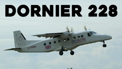 Dornier 228 | Royal Air Force | 4K | SIAF
