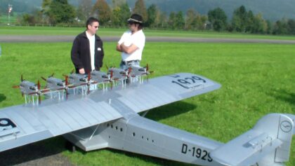 Dornier Do-X RC Airplane 10 Years ago Hausen RC Flightday