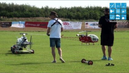 EC 120 & ROBINSON R22 VARIO RC SCALE HELICOPTERS DENNIS