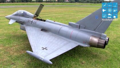 EUROFIGHTER MORITZ GÄRTNER RC TURBINE JET DEUTSCHE MEISTERSCHAFT SEMI-SCALE CLASS