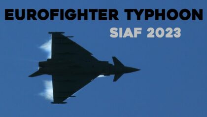 Eurofighter Typhoon | Bundeswehr | 4K | SIAF 2023