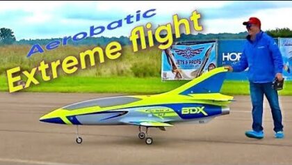 Extreme Stunning Aerobatic Speedflight with Elite Aerosports BDX Turbine Jet