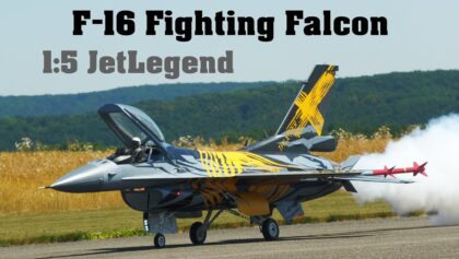 F-16 Fighting Falcon JetLegend | 1:5 scale jet turbine RC