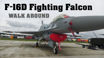F-16D Fighting Falcon | walk around | Polish Air Force