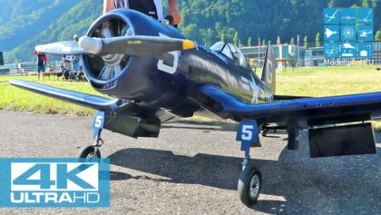 F4U-4 CORSAIR RC WARBIRD 1:5,5 PER HOLMEN (NOR) F4 SCALE