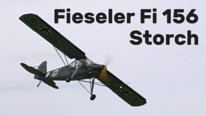 Fieseler Fi 156 Storch 80% SCALE REPLICA | 4K |
