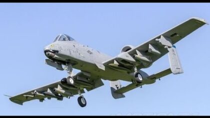 Flug der FREEWING A10 Thunderbolt II 80MM Super Scale Twin