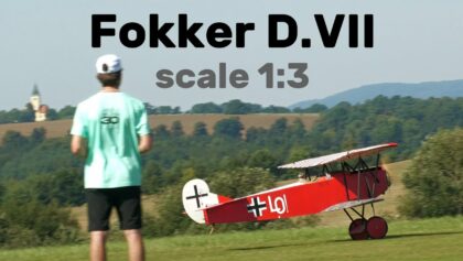 Fokker D.VII Dutch RC Kits | 3m scale RC biplane