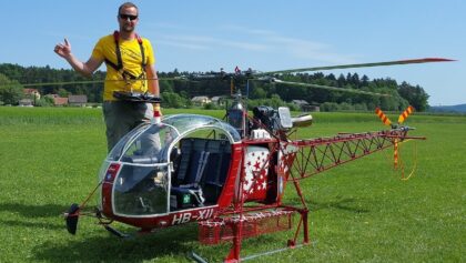GIANT RC LAMA SA 315 B Air Zermatt