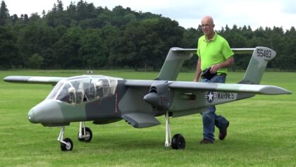 Giant OV-10 Bronco flown by Steve Holland