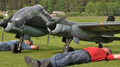 Giant Rc Junkers JU-188 – RollOut