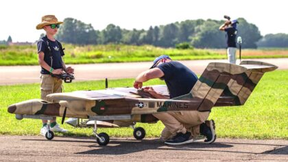 HANGAR 9 BRONCO OV10 WITH FPV FOOTAGE BY DDG