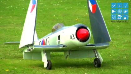 HAWKER SEA FURY RC BRITISH WINGS FOLDED WARBIRD DOLF SCHELVIS