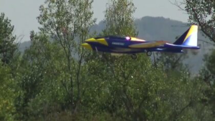 HERON first Vertical takeoff and Landing Turbine model RC Jet
