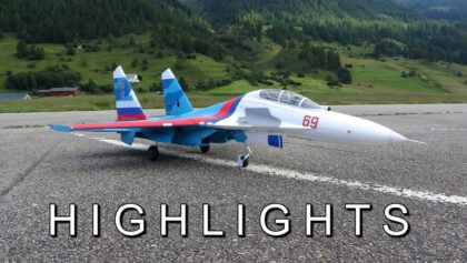 HIGHLIGHTS Sukhoi SU-30 “flight in the Swiss Alps”
