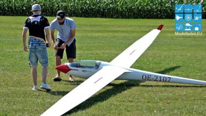 HUGE ASW 17 50% 1:2 RC SCALE GLIDER DENNIS GUTOWSKY