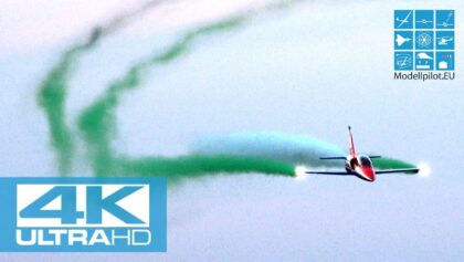 HUGE RC AERO L-39 ALBATROS TURBINE JET DAWN AEROBATIC FLIGHT