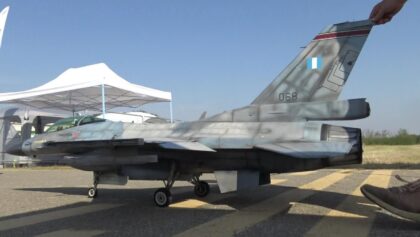 Hellenic Air Force Greek F-16 Scale Turbine Model Team Italy
