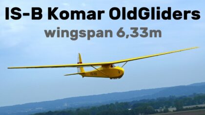 IS-B Komar OldGliders | 6,33m giant scale RC glider |