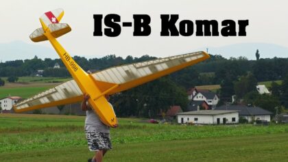 IS-B Komar OldGliders | giant scale RC glider | 4K