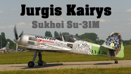 Jurgis Kairys | Sukhoi Su-31 | Pardubice Airshow 2023 |