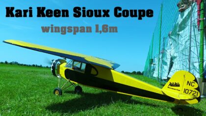 Kari Keen Sioux Coupe | 1,6m scale RC airplane |