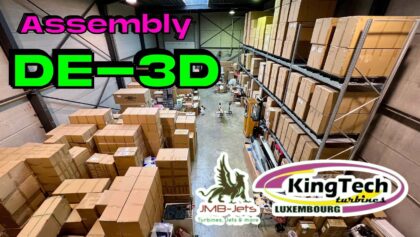 KingTech K210 INSTALLATION • Danieric “DE-3D” Turbine 3D Jet PNP
