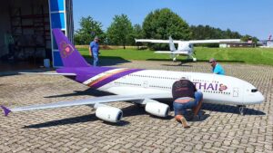 LARGEST RC AIRBUS A380 SECOND FLIGHT