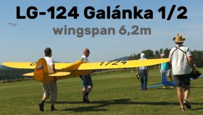 LG-124 Galanka 1/2 | 50% giant scale RC glider |