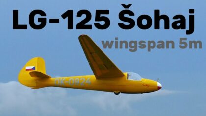 LG-125 Sohaj 2 | 5m giant scale RC glider |