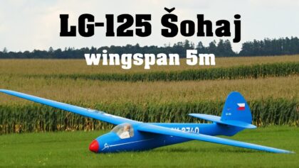 LG-125 Sohaj | 5m scale RC glider | 4K |