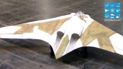 LIGHTWEIGHT RC HORTEN IX HO-229 1:7 JÜRGEN SCHÖNLE INDOOR FLIGHT