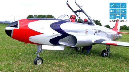 LOCKHEED T-33 SHOOTING STAR RC TURBINE JET RAINER SEIBOTH AEROBATIC
