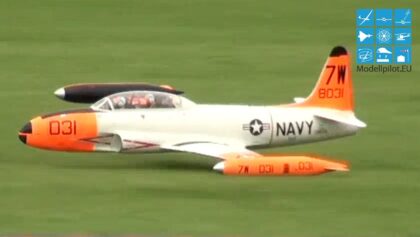 LOCKHEED T-33 SHOOTING STAR RC TURBINE JET SEBASTIAN RÖMER PORZER