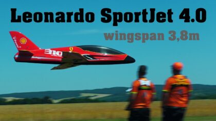 Leonardo SportJet 4.0 | GIANT jet turbine RC model |