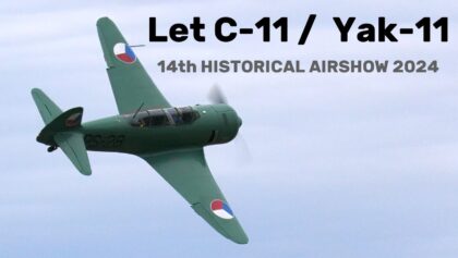 Let C-11 (Yakovlev Yak-11) | 4K | 14th HISTORICAL AIRSHOW