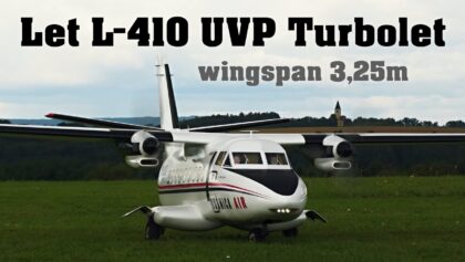 Let L-410 Turbolet | 3,25m scale RC airplane | 4K