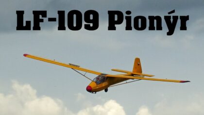 Let LF-109 Pionyr | XXL scale RC glider | 4K