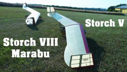 Lippisch Storch VIII Marabu + Storch V | scale RC