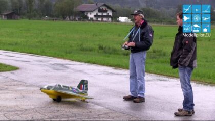 ME-163 KOMET KRAFTEI MESSERSCHMITT RC SPEED FLIGHT 50 JAHRE MFC