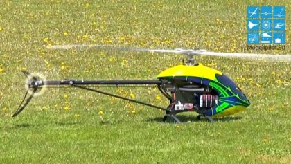 MIKADO LOGO 800 XXTREME RC MODEL HELICOPTER 3D ACTION FLIGHT