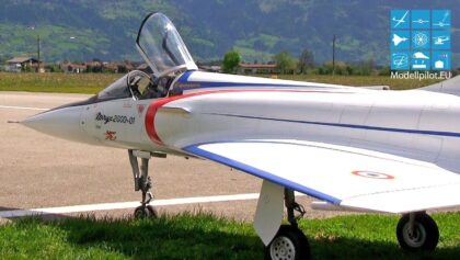 MIRAGE 2000-01 SELF-CONSTRUCTION RC TURBINE JET FLIGHT ROBERT SEDLMEIER 32.